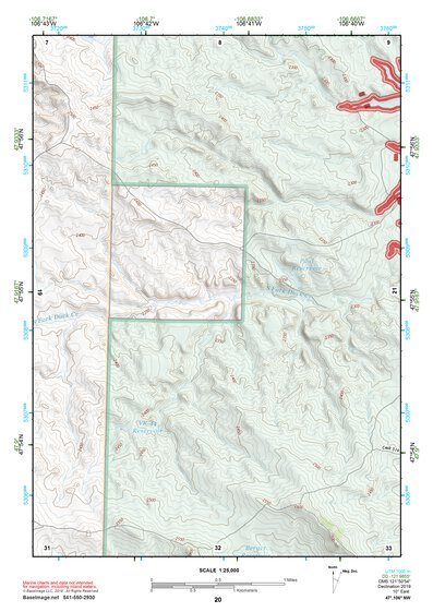 47106NW Page 20 Fort Peck Lake East Topo Preview 1