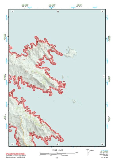 47106NW Page 23 Fort Peck Lake East Topo Preview 1