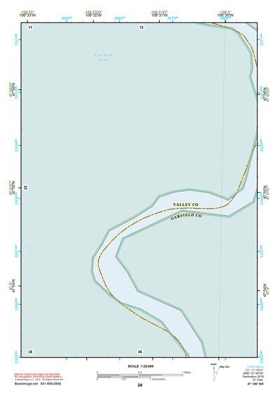 47106NW Page 24 Fort Peck Lake East Topo Preview 1