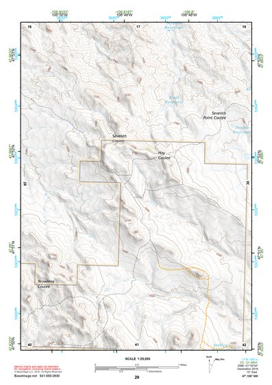 47106NW Page 29 Fort Peck Lake East Topo Preview 1