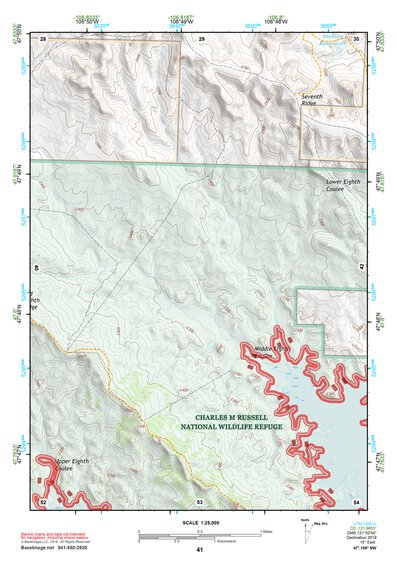 47106NW Page 41 Fort Peck Lake East Topo Preview 1