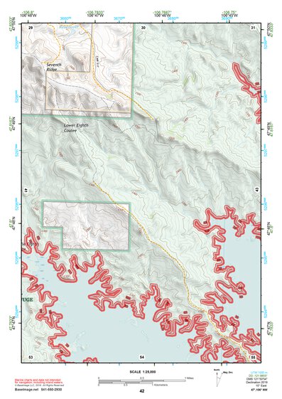 47106NW Page 42 Fort Peck Lake East Topo Preview 1