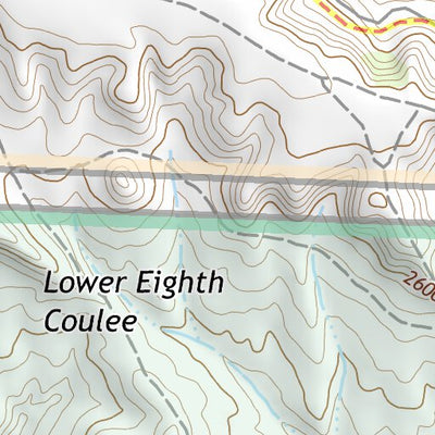 47106NW Page 42 Fort Peck Lake East Topo Preview 3