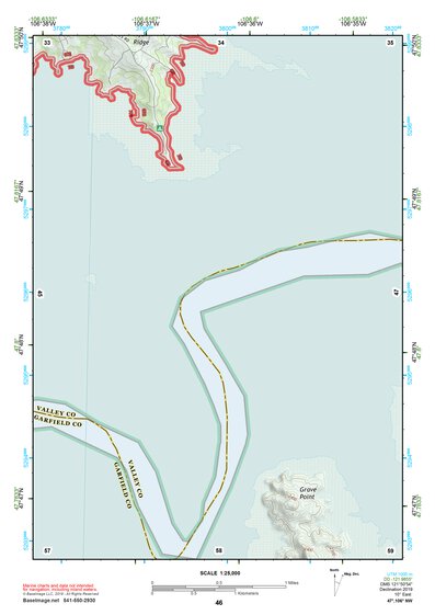 47106NW Page 46 Fort Peck Lake East Topo Preview 1