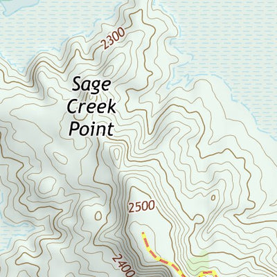 47106NW Page 47 Fort Peck Lake East Topo Preview 2