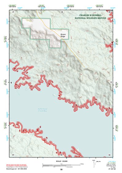 47106NW Page 50 Fort Peck Lake East Topo Preview 1