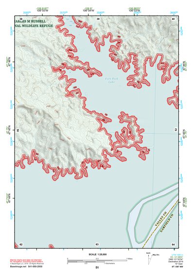 47106NW Page 51 Fort Peck Lake East Topo Preview 1