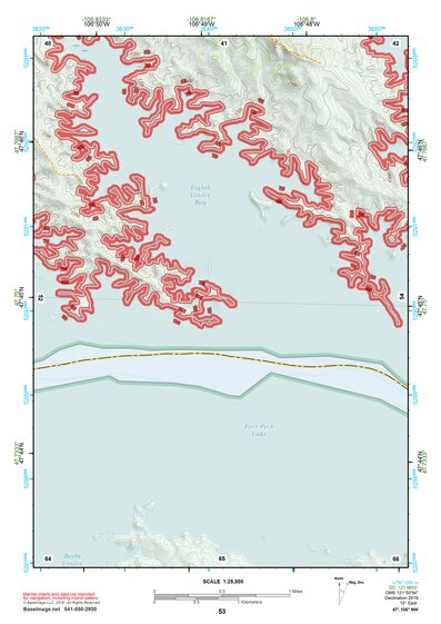 47106NW Page 53 Fort Peck Lake East Topo Preview 1