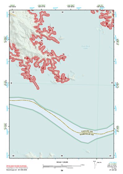 47106NW Page 54 Fort Peck Lake East Topo Preview 1