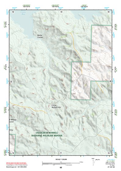47106NW Page 65 Fort Peck Lake East Topo Preview 1