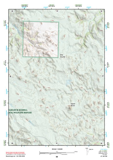 47106NW Page 69 Fort Peck Lake East Topo Preview 1