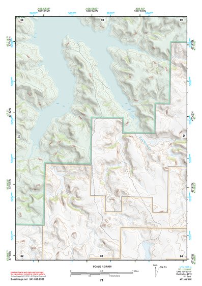 47106NW Page 71 Fort Peck Lake East Topo Preview 1