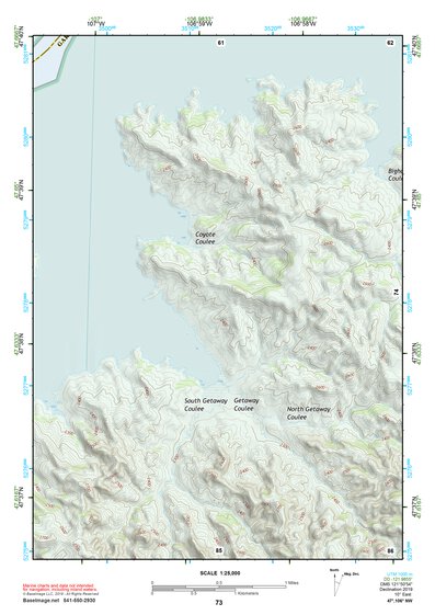 47106NW Page 73 Fort Peck Lake East Topo Preview 1