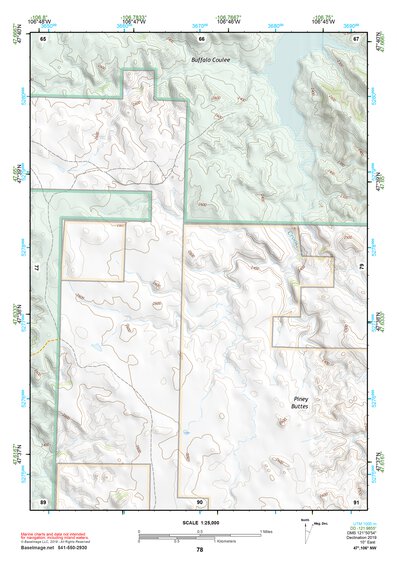 47106NW Page 78 Fort Peck Lake East Topo Preview 1