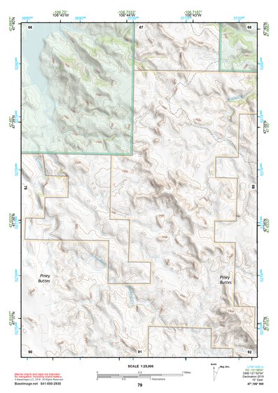 47106NW Fort Peck Lake East Topo Bundle Preview 1