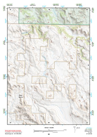 47106NW Page 80 Fort Peck Lake East Topo Preview 1