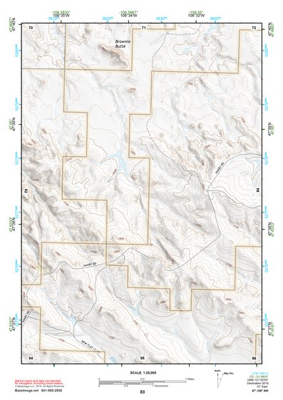 47106NW Page 83 Fort Peck Lake East Topo Preview 1