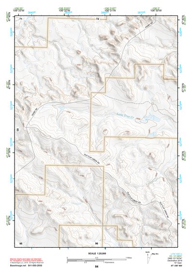 47106NW Page 84 Fort Peck Lake East Topo Preview 1