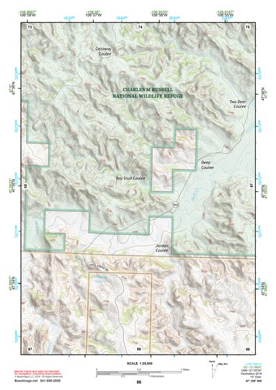 47106NW Page 86 Fort Peck Lake East Topo Preview 1
