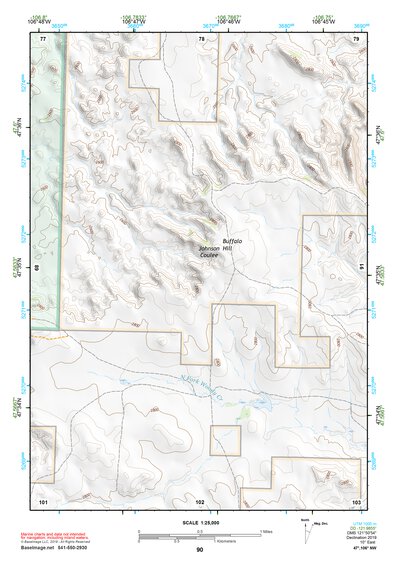 47106NW Page 90 Fort Peck Lake East Topo Preview 1
