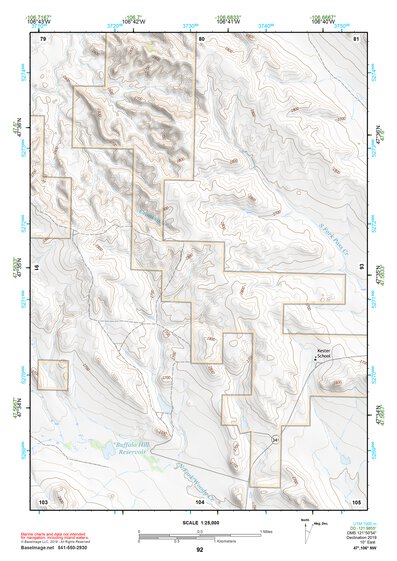 47106NW Page 92 Fort Peck Lake East Topo Preview 1