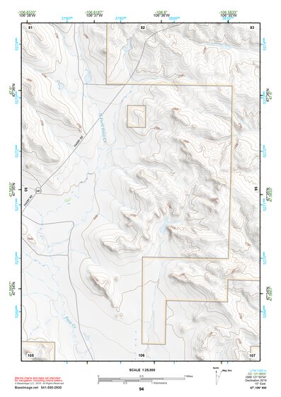 47106NW Page 94 Fort Peck Lake East Topo Preview 1