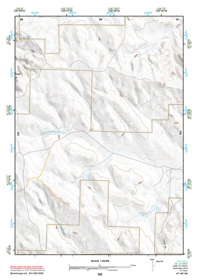 47106NW Page 102 Fort Peck Lake East Topo Preview 1
