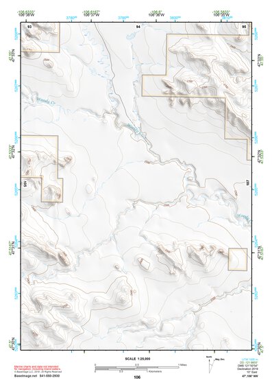 47106NW Page 106 Fort Peck Lake East Topo Preview 1