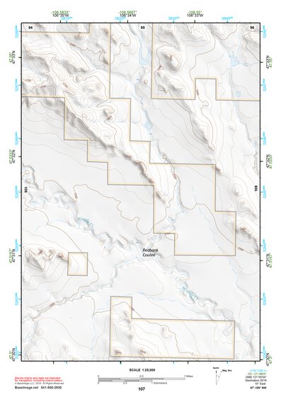 47106NW Page 107 Fort Peck Lake East Topo Preview 1