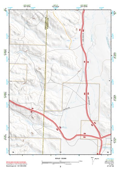 47107NE Page 3 Fort Peck Lake West Topo Preview 1