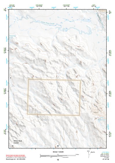 47107NE Page 12 Fort Peck Lake West Topo Preview 1