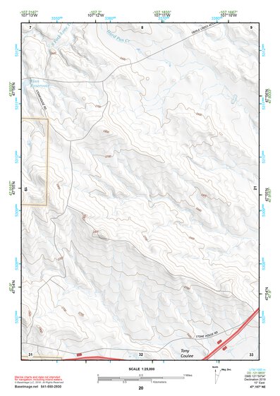 47107NE Page 20 Fort Peck Lake West Topo Preview 1