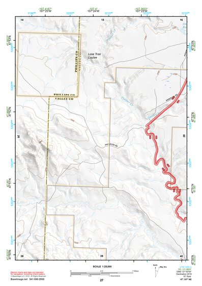 47107NE Page 27 Fort Peck Lake West Topo Preview 1
