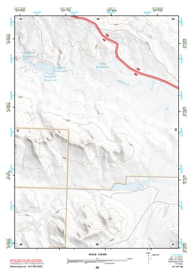 47107NE Page 34 Fort Peck Lake West Topo Preview 1