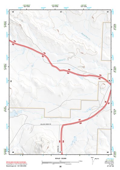 47107NE Page 35 Fort Peck Lake West Topo Preview 1
