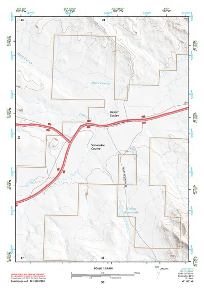 47107NE Page 36 Fort Peck Lake West Topo Preview 1