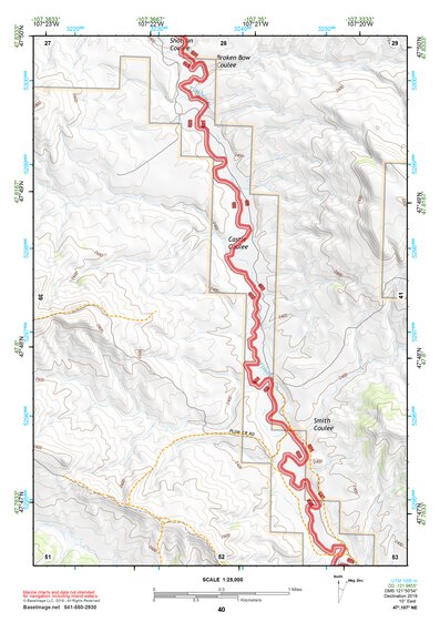 47107NE Page 40 Fort Peck Lake West Topo Preview 1