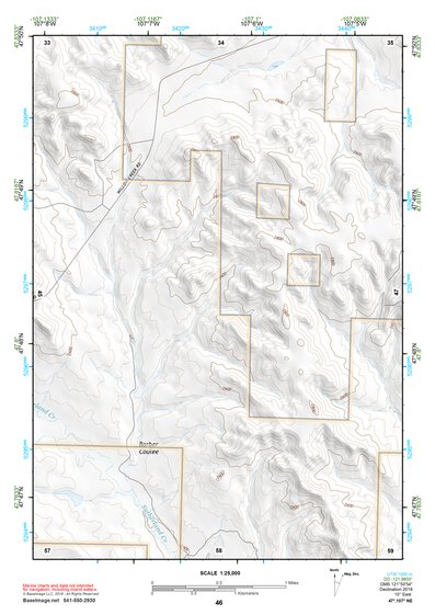 47107NE Page 46 Fort Peck Lake West Topo Preview 1