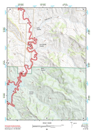 47107NE Page 53 Fort Peck Lake West Topo Preview 1
