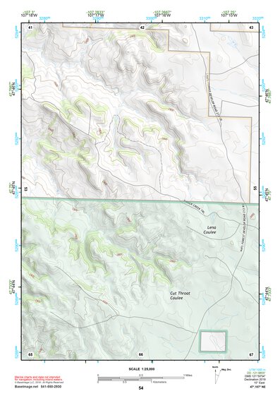 47107NE Page 54 Fort Peck Lake West Topo Preview 1