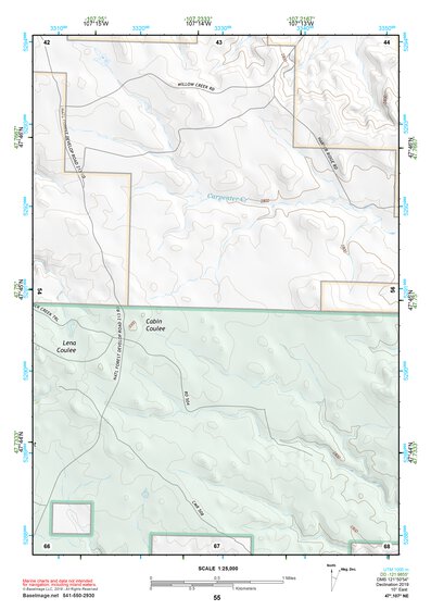 47107NE Page 55 Fort Peck Lake West Topo Preview 1