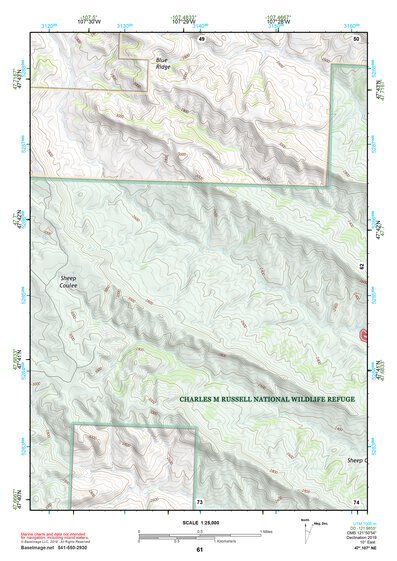 47107NE Page 61 Fort Peck Lake West Topo Preview 1