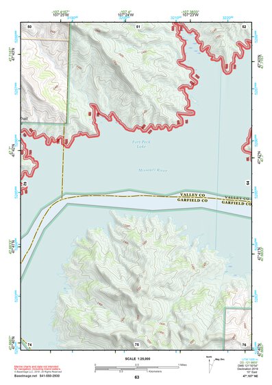47107NE Page 63 Fort Peck Lake West Topo Preview 1
