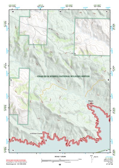 47107NE Page 68 Fort Peck Lake West Topo Preview 1