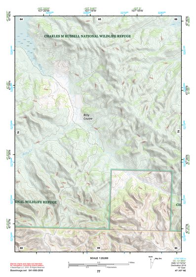 47107NE Page 77 Fort Peck Lake West Topo Preview 1