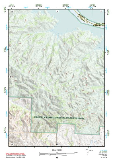 47107NE Page 78 Fort Peck Lake West Topo Preview 1