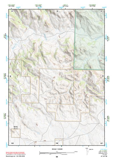 47107NE Page 94 Fort Peck Lake West Topo Preview 1