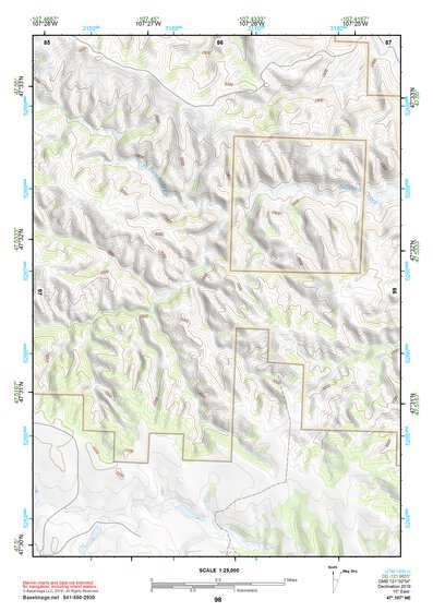 47107NE Page 98 Fort Peck Lake West Topo Preview 1