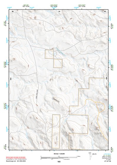 47107NE Page 103 Fort Peck Lake West Topo Preview 1