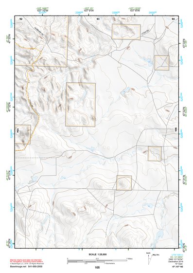 47107NE Page 105 Fort Peck Lake West Topo Preview 1